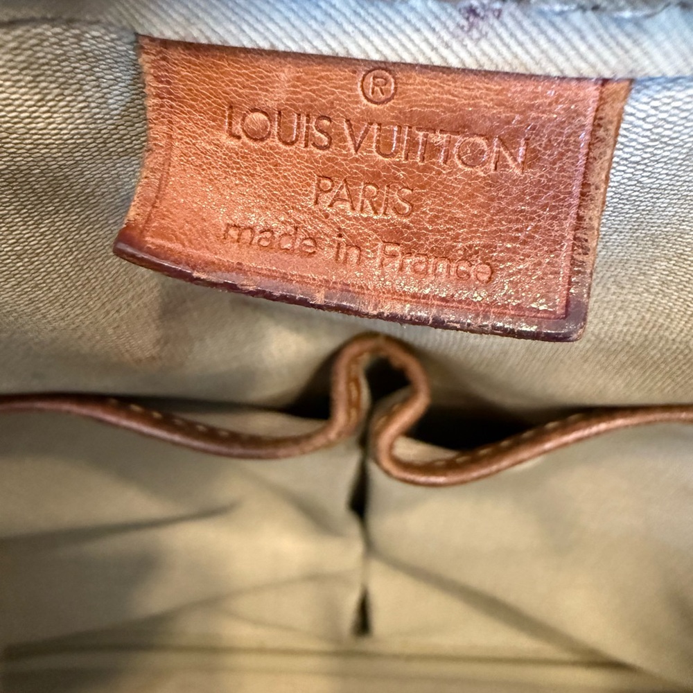 Louis Vuitton 1997 Deauville Bag in Brown Monogram Canvas Vintage Good Condtion - Picture 3 of 16